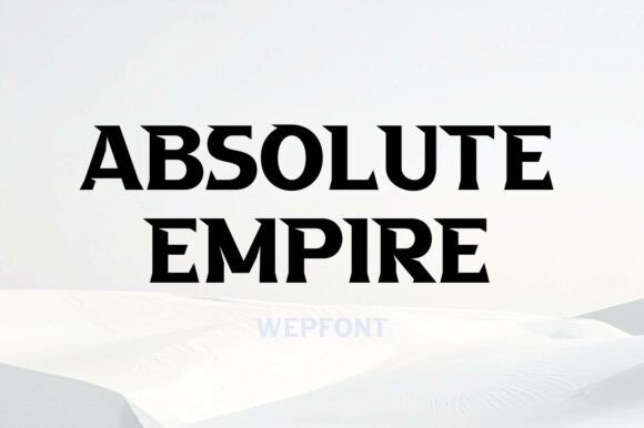 Absolute Empire Font