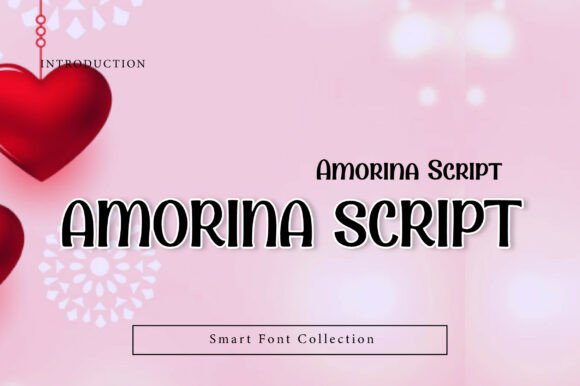 Amorina Script Font for Creative Brands