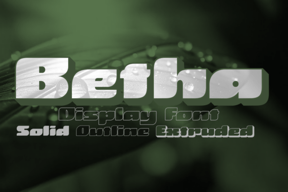 Betha: A Modern Font for Business Branding