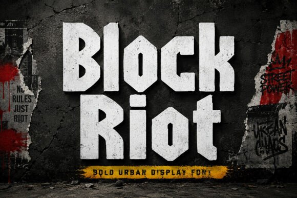 Block Riot Font Review