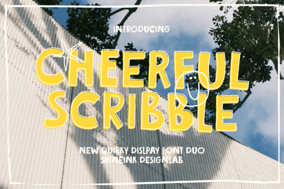 Cheerful Scribble Font