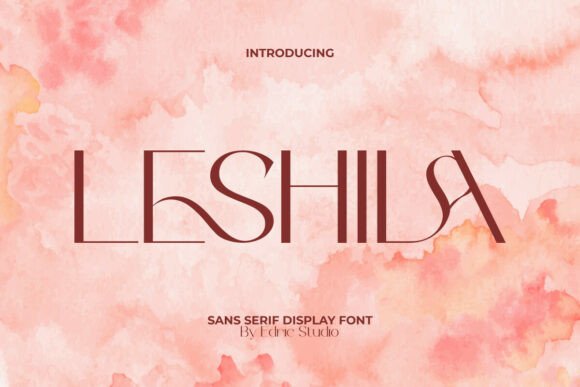 Leshila Font for Creative Makers
