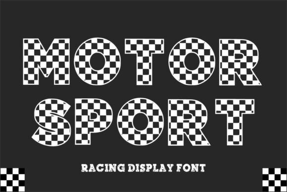 Motor Sport Font: Bold and Stylish