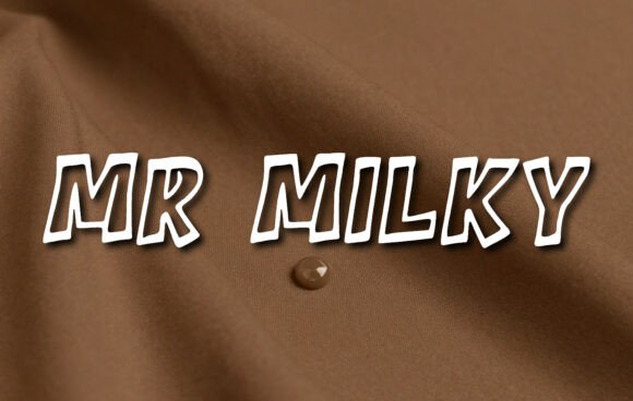Mr Milky Font Review