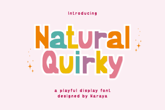 Natural Quirky Font for Creative Projects