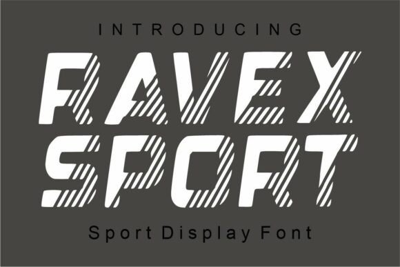 Ravex Sport Font for Bold Branding