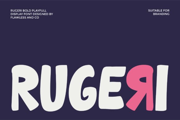 Rugeri Font for Bold Branding