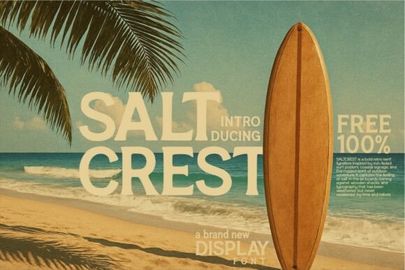 Saltcrest Font for Bold Campaigns