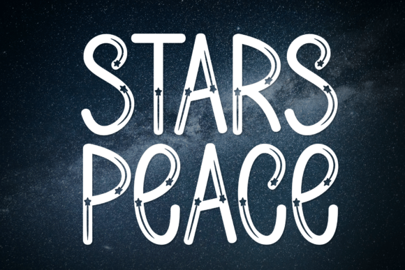 Stars Peace Font