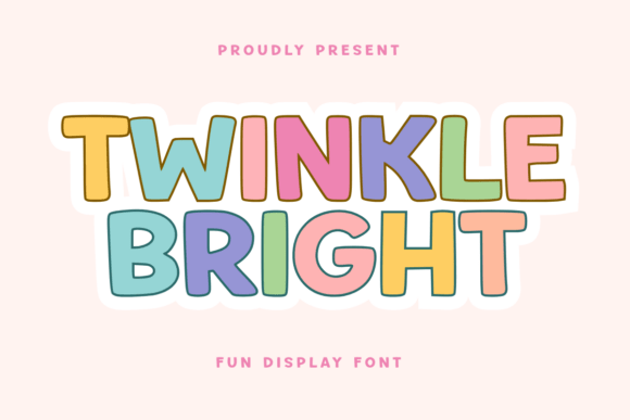 Twinkle Bright Font for Creative Projects