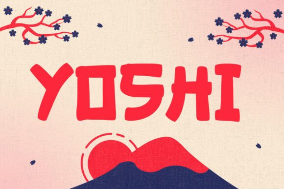 Yoshi Display Font