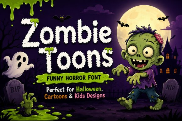 Zombie Toons Font Review